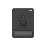 Tapis de souris Fellowes avec repose-poignets Breyta Taille XL Noir