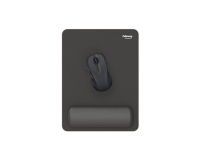 Tapis de souris Fellowes avec repose-poignets Breyta Taille XL Noir