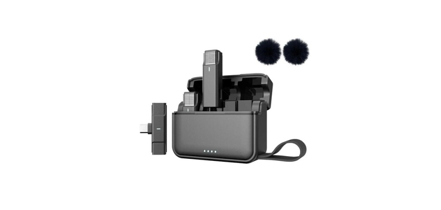 Microphone Movin Photo Pack de 2 cravate sans fil