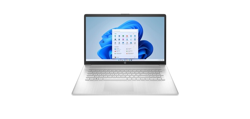 PC portable Hp 17-cp2065nf 17,3" Full HD AMD Ryzen 3 8 Go RAM 512 Go SSD Argent naturel