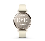 Montre connectée Garmin Lily 2, Cream Gold bracelet silicone blanc coco