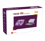 Tablette tactile Lenovo Pack Idea Tab Plus 12,1" 256 Go Gris + Coque de protection avec clavier et stylet