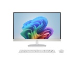 PC tout en un Hp 27-cr0077nf 27" AMD Ryzen 7 16 Go RAM 512 Go SSD Blanc coquillage