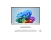 PC tout en un Hp 27-cr0077nf 27" AMD Ryzen 7 16 Go RAM 512 Go SSD Blanc coquillage