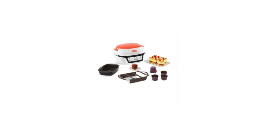 Machine à gâteaux Tefal Compacte Cake Factory Tutti Frutti KD804510