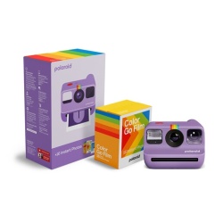 Appareil photo instantané Polaroid Coffret Go Génération 2 - violet + 16 films Go inclus