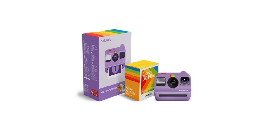 Appareil photo instantané Polaroid Coffret Go Génération 2 - violet + 16 films Go inclus
