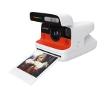 Appareil photo instantané Polaroid Flip + pack de film couleur (8 photos) - Blanc