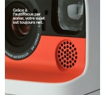 Appareil photo instantané Polaroid Flip + pack de film couleur (8 photos) - Blanc