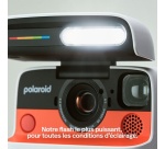 Appareil photo instantané Polaroid Flip + pack de film couleur (8 photos) - Blanc