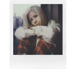 Appareil photo instantané Polaroid Flip + pack de film couleur (8 photos) - Blanc