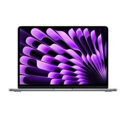 MacBook Apple Air 13" 512 Go SSD 16 Go RAM Puce M3 CPU 8 cœurs GPU 10 cœurs Gris sidéral 2024 Reconditionné avec Batterie neuve