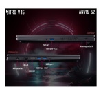 PC portable Acer gaming Nitro V 15 15.6" 165 Hz Intel Core i5 32 Go RAM 512 Go SSD Nvidia GeForce RTX 5050 Noir