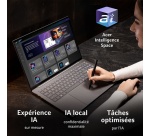 PC portable Acer Swift 16 AI SF16-71T-99D5 16" Ecran tactile Copilot+PC Intel Core Ultra X9 32 Go RAM 1 To SSD Gris