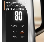 Bouilloire Krups BW871DF0 Noir Argent