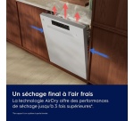 Lave-vaisselle encastrable Electrolux E82LX520T Blanc