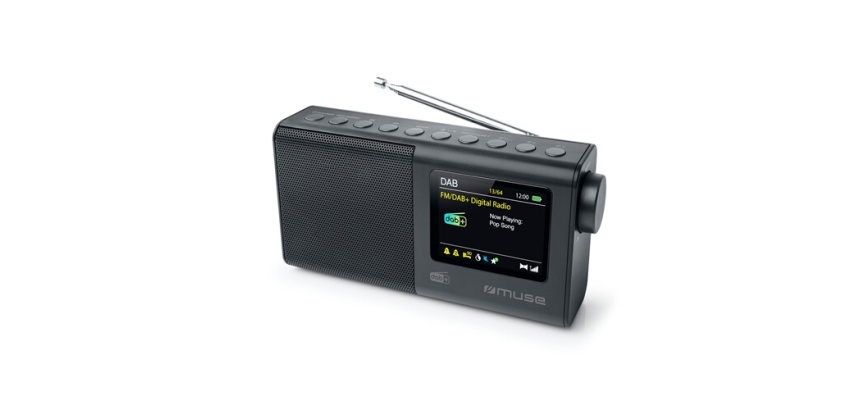 Radio Muse portable M-117 DB DAB/DAB+/FM Noir
