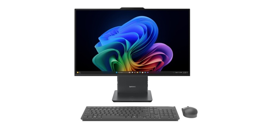 PC tout en un Lenovo IdeaCentre AIO 27IPH11 27'' QHD Copilot+PC Intel Core Ultra 7 32 Go RAM 1 To SSD Gris Lunaire
