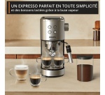 Machine à expresso Krups XP499EE0 Virtuoso+ Inox