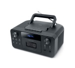 Radio Muse portable Bluetooth M-182 DB DAB/DAB+/FM avec enregistreur de cassette Noir