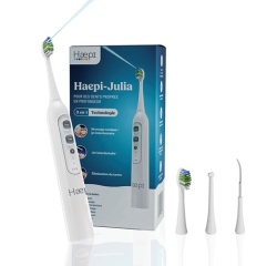 Brosse à dents électrique Haepi Julia - Brosse à dents sonique 3-en-1