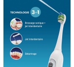 Brosse à dents électrique Haepi Julia - Brosse à dents sonique 3-en-1