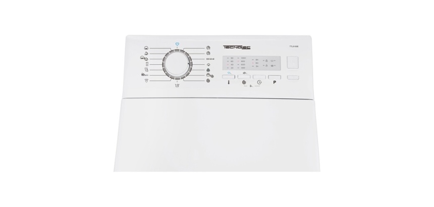 Lave-linge top Tecnolec TTL5100E Blanc