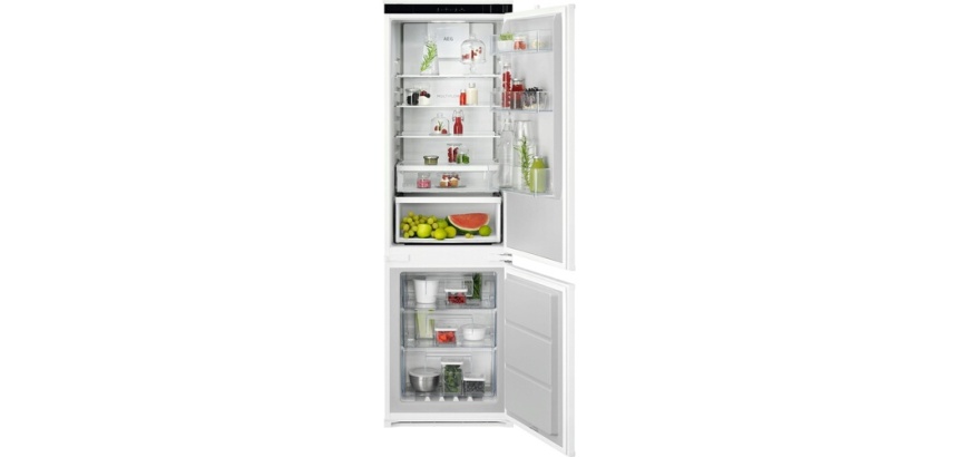 Réfrigérateur congélateur en bas Aeg OSC6M18FDS encastrable 178 cm
