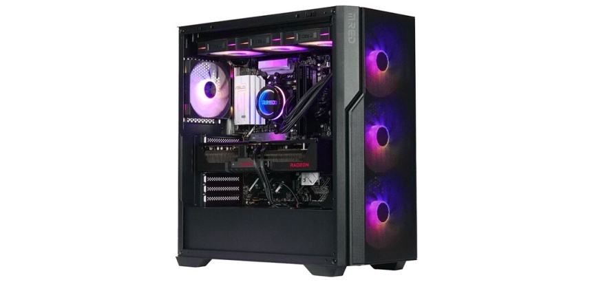 Unité Centrale Mred CBT049-03 AMD Ryzen 7 32 Go RAM 1 To SSD AMD RX 9070XT Noir