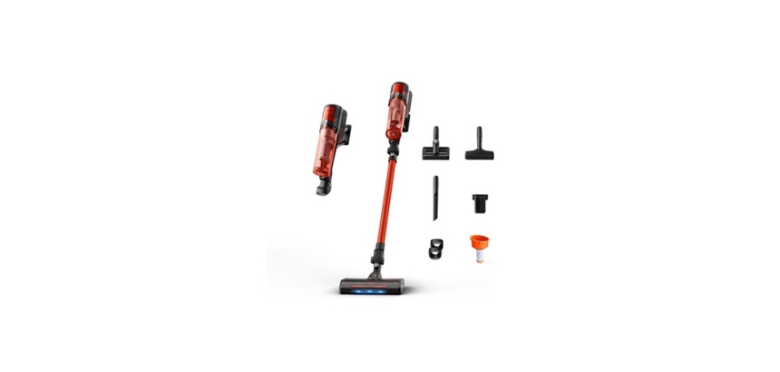 Aspirateur balai Rowenta sans fil X-Force 8.80 RH1872E0 Rouge