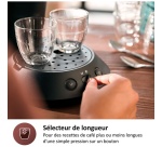 Cafetière à dosette Philips Senseo CSA210/61 noir