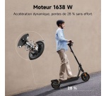 Trottinette électrique Navee GT5 Max 700 W Noir