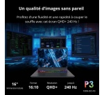 PC portable Msi Gaming Vector 16 HX AI A2XWIG-015FR 16" QHD+ 240 Hz Intel Core Ultra 9 32 Go RAM 1 To SSD Nvidia GeForce RTX 5080 Noir
