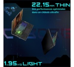 PC portable Msi Gaming Cyborg 15 B13WFKG-649FR 15,6" Full HD 144 Hz Intel Core i7 16 Go RAM 512 Go SSD Nvidia GeForce RTX 5060 Gris