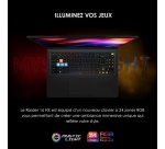 PC portable Msi gaming Raider 16 HX B2WI-016FR 16" QHD 240 Hz Intel Core Ultra AI 9 32 Go RAM 1 To SSD Nvidia GeForce RTX 5080 Anthracite