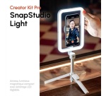 Ring Light Shiftcam SnapCreator Kit Pro Blanc