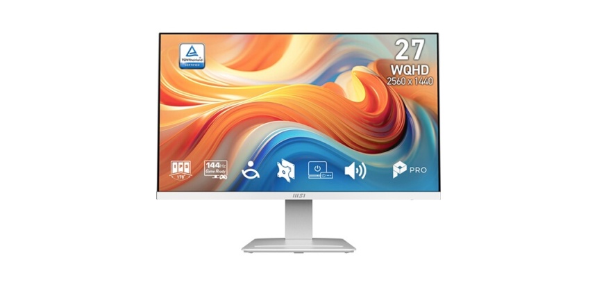 Ecran PC Msi PRO MP273QW E14 27" WQHD Blanc