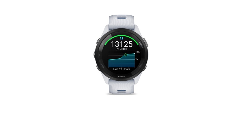 Montre connectée Garmin Forerunner 265 Music - Blanche