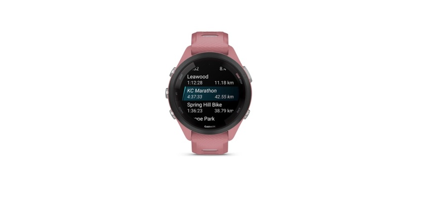 Montre connectée Garmin Forerunner 265S Music - Rose