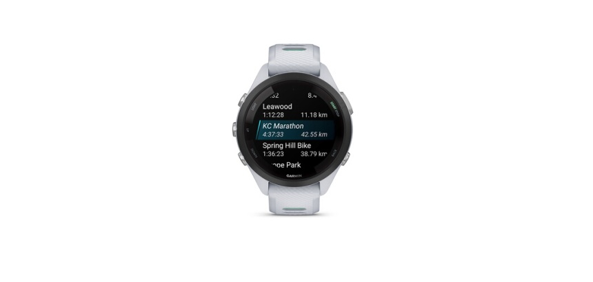 Montre connectée Garmin Forerunner 265S Music - Blanche