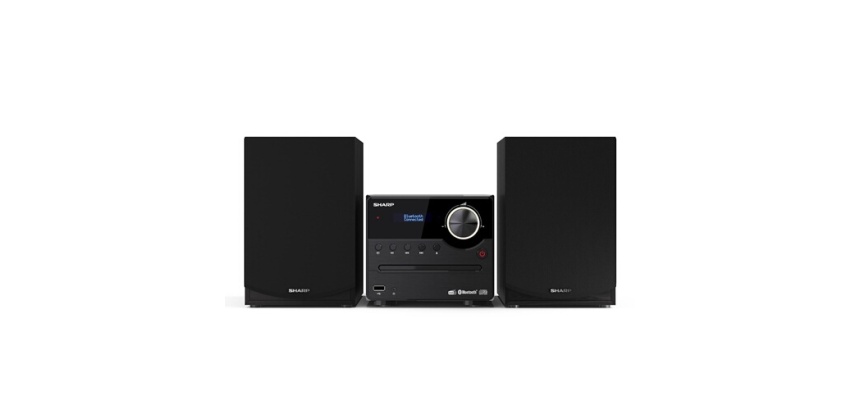 Chaine HiFi Sharp Micro stéréo Bluetooth XL-B517D Noir