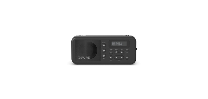 Radio Pure Elan Move - Portable DAB+ & FM avec Bluetooth, Noir