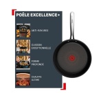 Poêle Tefal Excellence+ G3300402 24 cm Noir