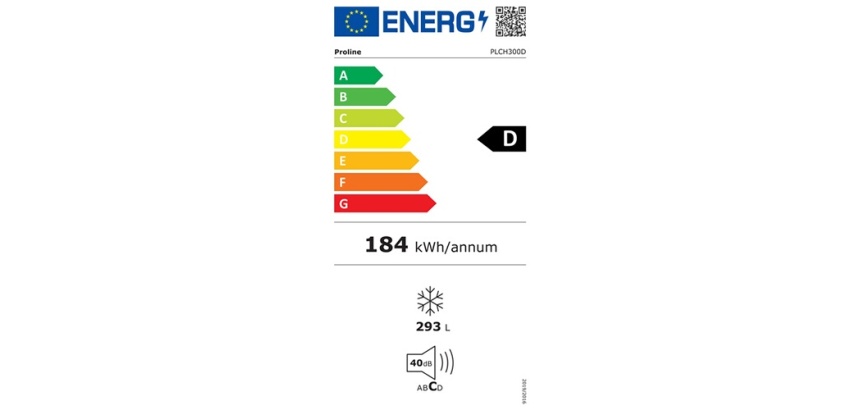 Congélateur coffre Proline PLCH300D Blanc