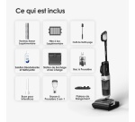 Aspirateur laveur Tineco Floor One Switch i5 Stretch Noir