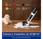 Aspirateur laveur Tineco Floor One Switch i5 Stretch Noir