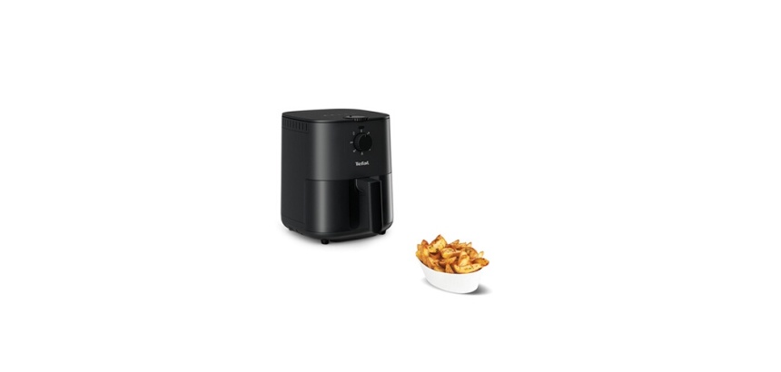 Friteuse sans huile Tefal Easy Fry Essential Air fryer mono tiroir EY130815 Noir Reconditionné