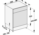 Lave-vaisselle pose libre Miele G7600 SC Autodos