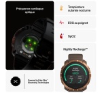 Montre connectée Polar Grit X2 Outdoor Marron