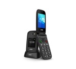 Téléphone portable basique Spc MOBILE 4G SENIOR CLAPET ECRAN 2,8'' + ECRAN EXTERNE 1,77'' TOUCHE XL BOUTON SOS SYSTEME SMART HELP SOCLE DE CHARGE